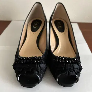 pitti 포멀 펌프스 22.5cm 결혼식 졸업식 졸업 블랙 오픈토