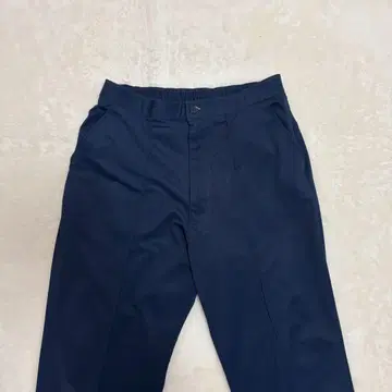 슬랙스 네이비 M 남녀 공용 저리 팬츠 스테라벨 젠더