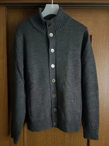 [ 새상품급 ] 가마쿠라 셔츠 스탠드 카라 가디건 그레이