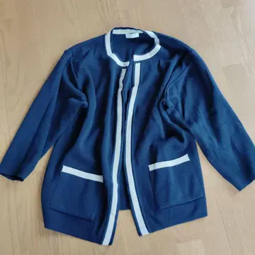 바레즈 네이비 가디건 긴팔