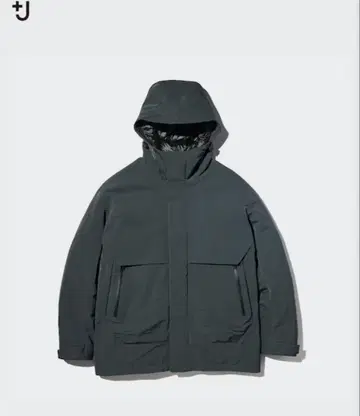 UNIQLO +J 하이브리드 다운 오버사이즈 파카 M