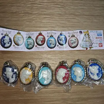 세일러문 카메오 참 6개 세트