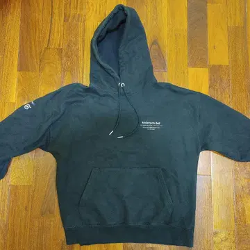 Andersson Bell 블랙 후드티