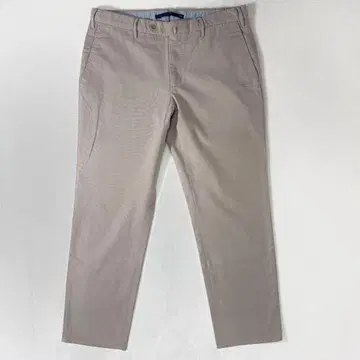 INCOTEX 인코텍스 아이스 코튼 베이지 슬림 핏 48