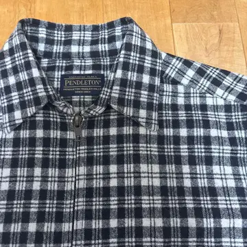 PENDLETON 체크 무늬 집업 셔츠