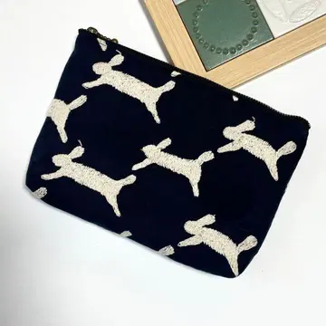 미나 페르호넨 runrunrun & 탬버린 핸드메이드 바닥 있음 파우치