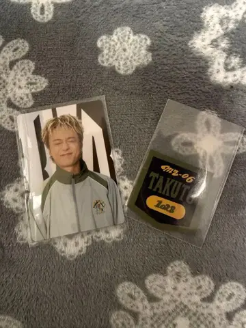 MAZZEL 마제베야 트레이딩 카드 포토 카드 스티커 TAKUTO