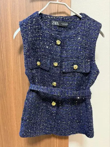 ZARA 트위드 자켓