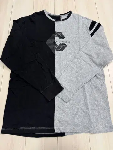 cronos 롱T 그레이/블랙
