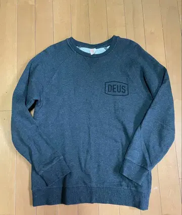 Deus Ex Machina 그레이 맨투맨 XS (일본 S~M 사이즈)