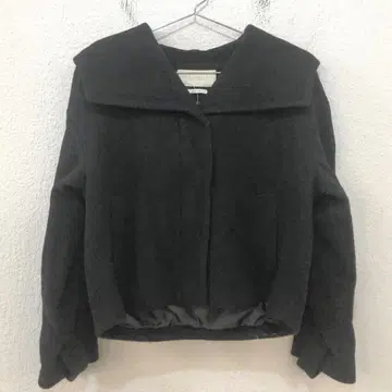 PROPORTION BODY DRESSING 후드 옷깃 숏코트 [ S ]