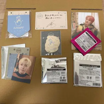 SEVENTEEN Cafe 2022 가랜드 스티커 세트 등 새상품