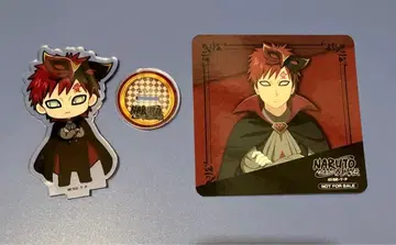 NARUTO 프린세스 카페 가아라 아크릴 스탠드 코스터