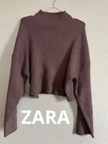Zara 니트 코코아 브라운