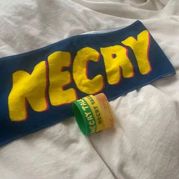 NECRY TALKIE 타월과 러버 밴드 세트