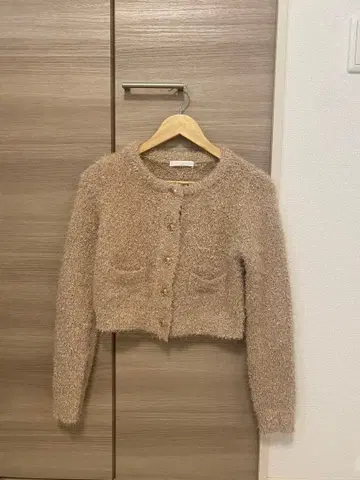 Chico 라메 샤기 가디건