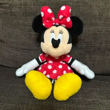 디즈니 미니 봉제 인형 도트 무늬