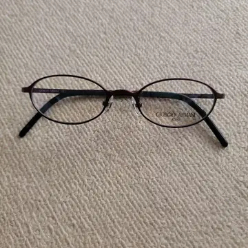 GIORGIO ARMANI 다크 레드 안경 프레임