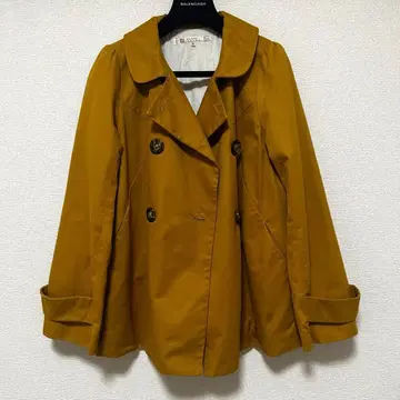 MELROSE CLAIRE 더블 버튼 하프 코트