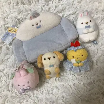 스미코구라시 신비한 토끼의 정원 테노리 봉제 인형 세트