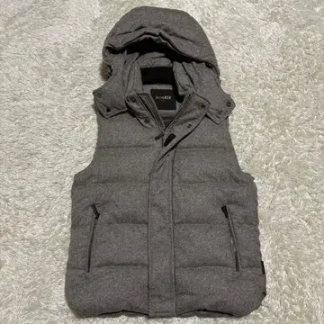 컨디션 최상 MOORER 무레르 FORT-TL 실크 다운 베스트 46