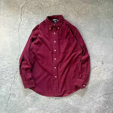 LAND'S END 코듀로이 버튼다운 셔츠