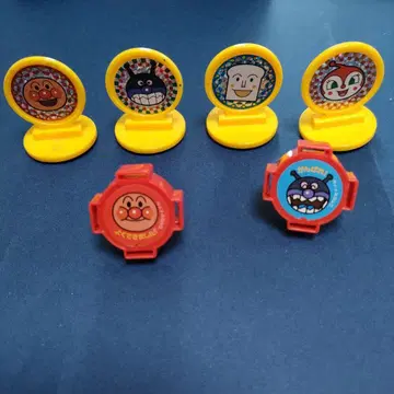 [ 6개 세트 ] 호빵맨 스탬프 메바에 부록