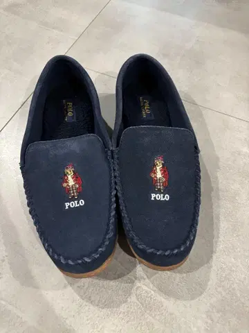 Polo 네이비 슬립온
