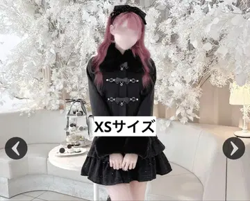 허니 뮤우 미셸 마카롱 벨트 리본 숏코트