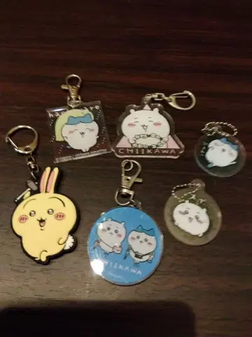 치이카와 아크릴 키링 6개 세트 묶음 판매
