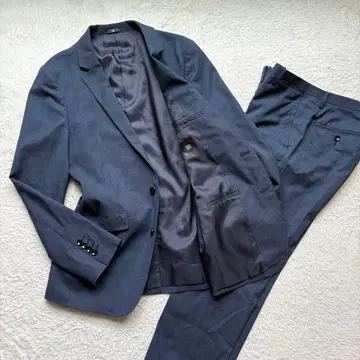 정장 셀렉트 Y6 셋업 네이비 체크 싱글 M