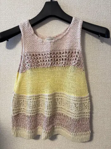 FREAK'S STORE 니트 슬리브리스