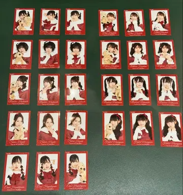 타카네노 나데시코 미니 사진 크리스마스 산타 2025 전체 멤버 풀 컴프