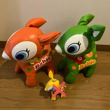 푸치바비에 밤비 봉제 인형 헤이세이 레트로