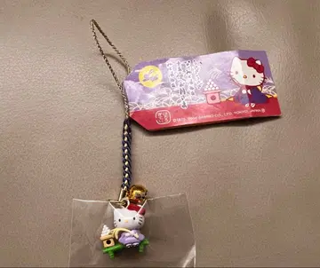 초레어 [ 지역 한정 키티 ] 가을의 편안함 보름달 달맞이 매듭 스트랩