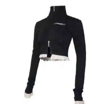 theredthread S track jersey jacket lace