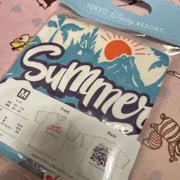 도쿄 디즈니 리조트 티셔츠 미세스 그린애플 M 사이즈