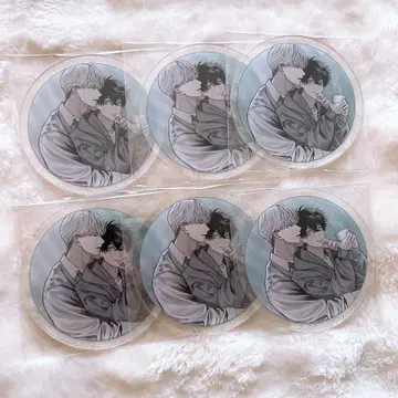 &.Emo 그라테 쿠마세 아키 불행한 물린 자국 아크릴 코스터