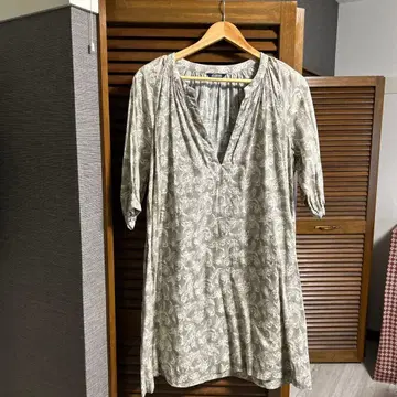 JOURNAL STANDARD 페이즐리 무늬 긴팔 원피스