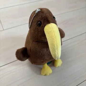 아루마도 앉은새 키위 봉제 인형 키링