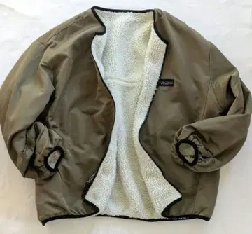 플라라니 하와이 보아 리버서블 자켓 올리브/화이트