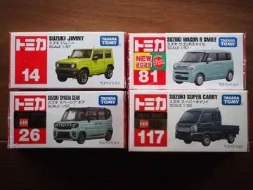 토미카 스즈키 경차 4대 세트 묶음 판매 미사용 새상품 상자 없음