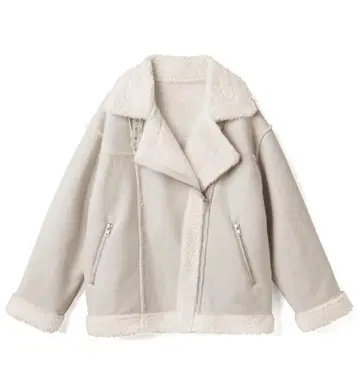 GRL 에코 무스탕 라이더 자켓 k9037x