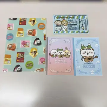 치이카와(먼작귀) 패밀리마트, 세븐 콜라보 굿즈 4점