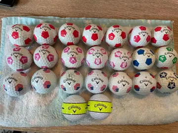 캘러웨이 로스트볼 축구공 23개