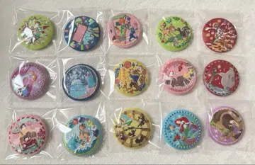디즈니 자수 캔뱃지 2 컴플리트 전 15종