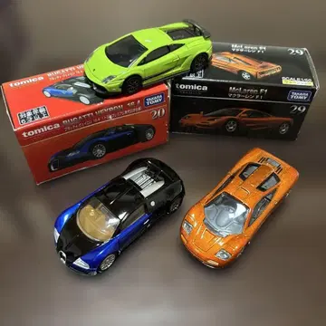 토미카 부가티 베이론 맥라렌 F1 람보르기니 가야르도