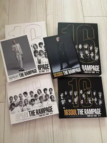 THE RAMPAGE 16PRAY & 16SOUL Blu-ray 세트