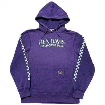 BEN DAVIS 빅 로고 프린트 후디 후드티 벤데이비스