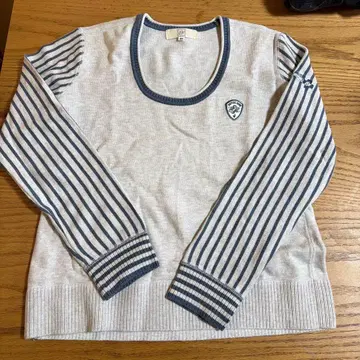 골프 여성용 조이 긴팔 니트 40 사이즈 그레이